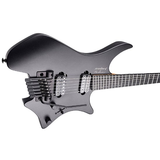 Strandberg Boden Metal NX 6 Electric Guitar w/ Tremolo (Black Granite)