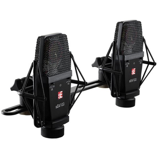 sE 4100 Large Diaphragm Cardioid Condenser Microphone (Matched Pair)