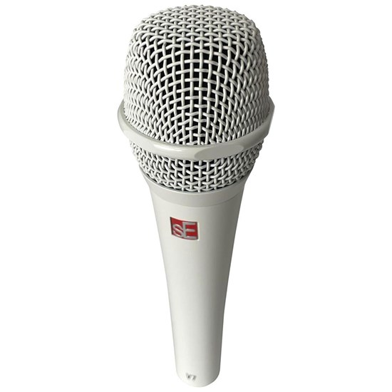 sE Electronics V7 Supercardioid Dynamic Live Vocal Mic (White)