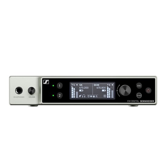 Sennheiser Evolution Wireless EW-DX EM 2 Receiver w/ DANTE (S1-10 Frequency Range)