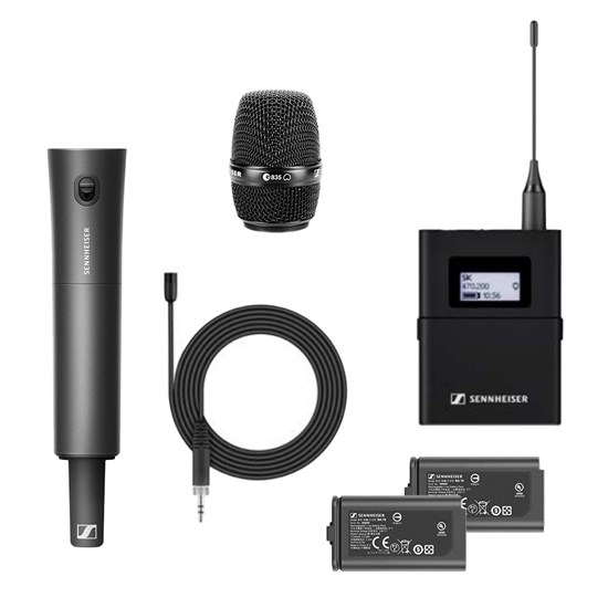 Sennheiser Evolution Wireless EW-DX MKE2/835-S Combo Set (S1-10 Frequency Range)