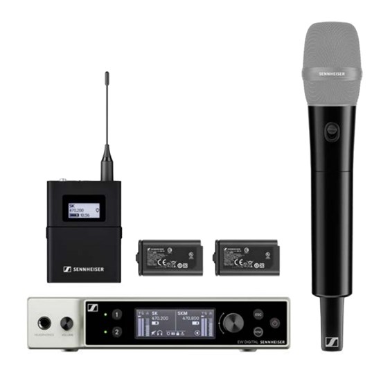 Sennheiser Evolution Wireless EW-D SK / SKM-S Base Set (Y1-3 Frequency Range)