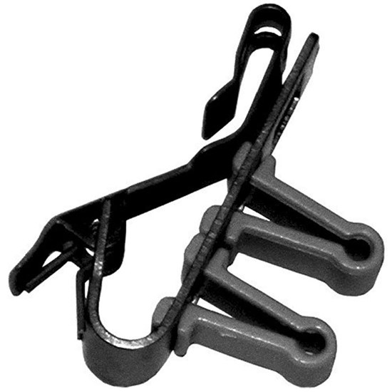 Sennheiser MZQ02 Microphone Clip for MKE1, MKE Platinum, MKE2, MKE102 & MKE104 (Black)