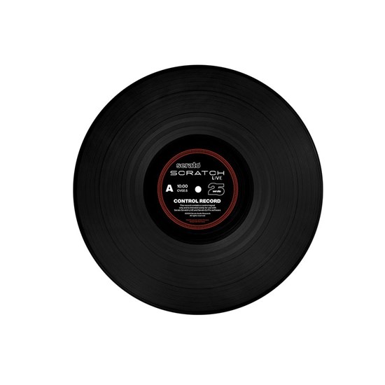 Serato Scratch Live Control Vinyl 25th Anniversary Edition Pair (Black)