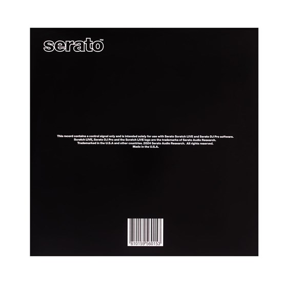 Serato Scratch Live Control Vinyl 25th Anniversary Edition Pair (Black)