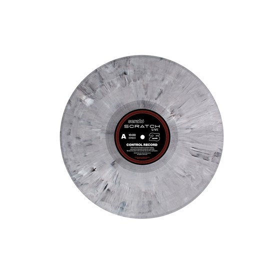 Serato Scratch Live Control Vinyl 25th Anniversary Edition Pair (Grey Marble)