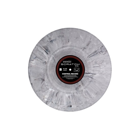 Serato Scratch Live Control Vinyl 25th Anniversary Edition Pair (Grey Marble)