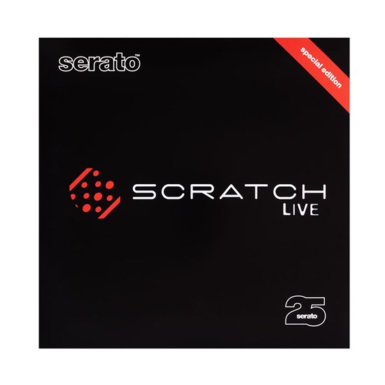 Serato Scratch Live Control Vinyl 25th Anniversary Edition Pair (Grey Marble)