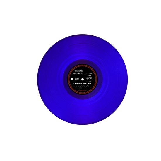 Serato Scratch Live Control Vinyl 25th Anniversary Edition Pair (Translucent Blue)