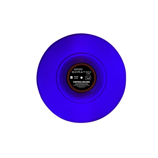 Serato Scratch Live Control Vinyl 25th Anniversary Edition Pair (Translucent Blue)