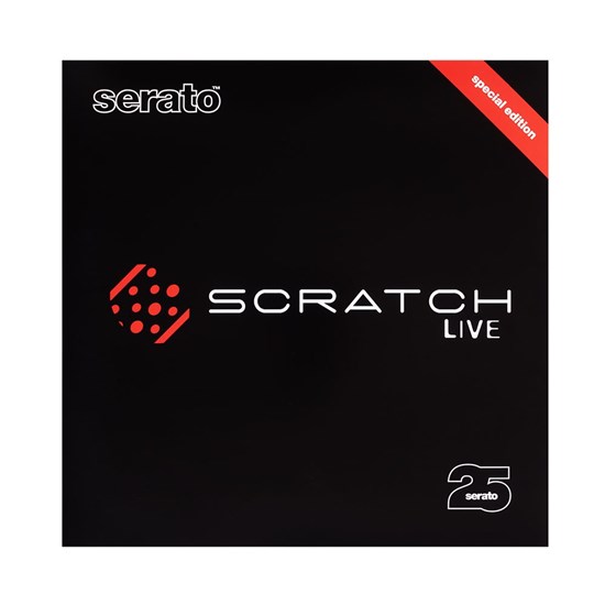 Serato Scratch Live Control Vinyl 25th Anniversary Edition Pair (Translucent Blue)