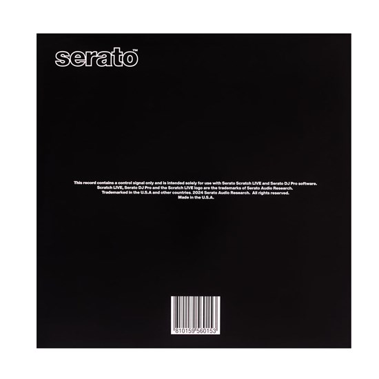 Serato Scratch Live Control Vinyl 25th Anniversary Edition Pair (Translucent Red)