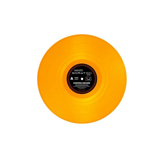 Serato Scratch Live Control Vinyl 25th Anniversary Edition Pair (Yellow)