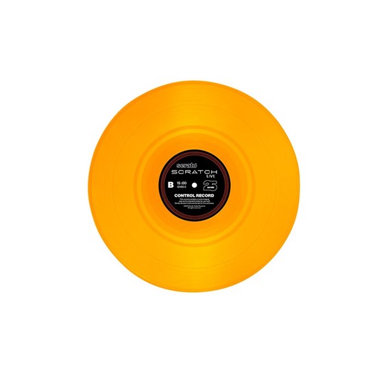 Serato Scratch Live Control Vinyl 25th Anniversary Edition Pair (Yellow)