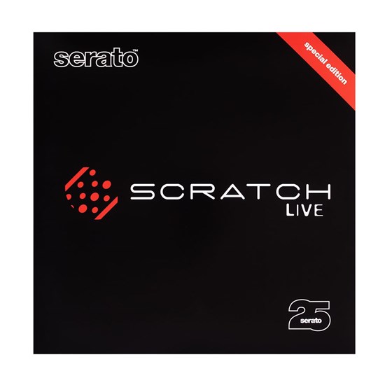 Serato Scratch Live Control Vinyl 25th Anniversary Edition Pair (Yellow)