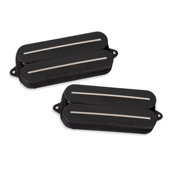 Seymour Duncan SH-4 & SH2N Rail 7 String Humbucker Pickup Set (Black)