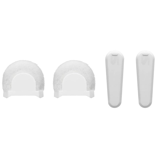 Shure MoveMic Set of 2 Windscreens & 2 Clip Covers (White)