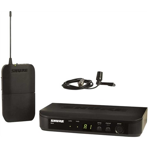 Shure BLX14 CVL Wireless Lapel Lavalier Mic System M17