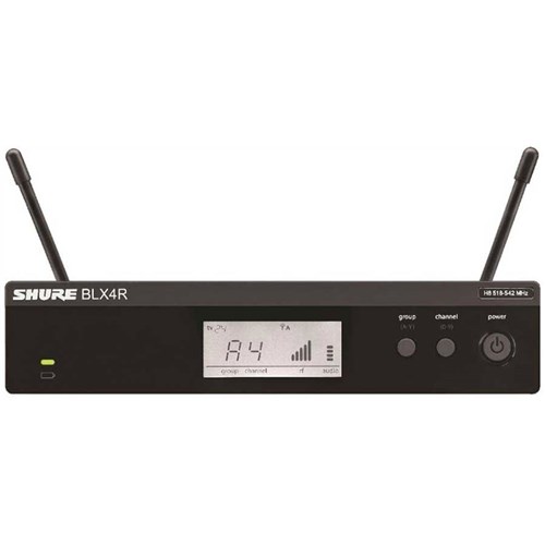 Shure BLX24 / PG58 Handheld Rackmount Wireless System M17