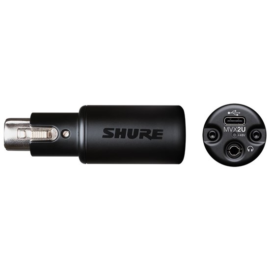 Shure MVX2U XLR to USB Digital Audio Interface