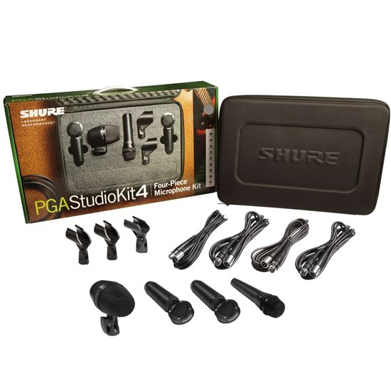 Shure PGA 4-Piece Studio Microphone Kit