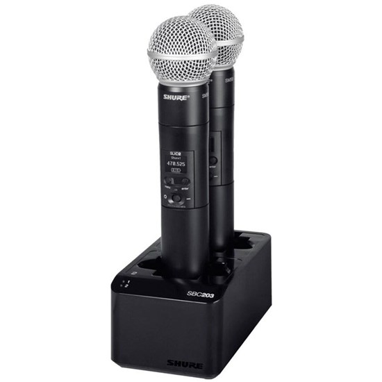 Shure Dual Docking Station for SLXD transmitter and SB903