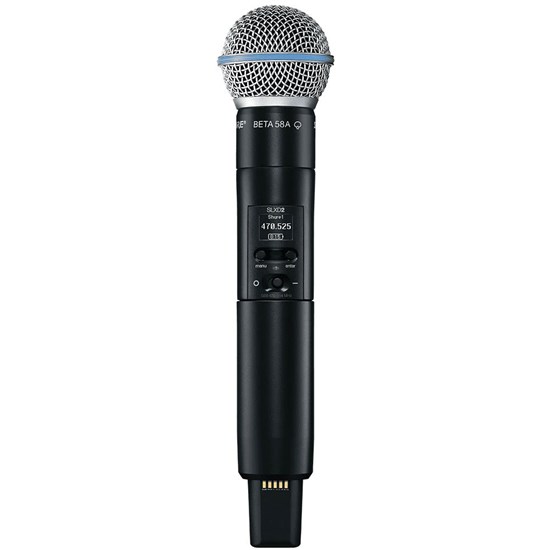 Shure SLXD2/B58 Wireless Digital Handheld Transmitter (H57 Band)