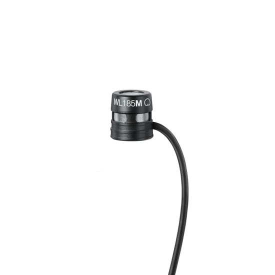 Shure WL185M Lavalier Condenser Microphone w/ LEMO Conntector (Black)