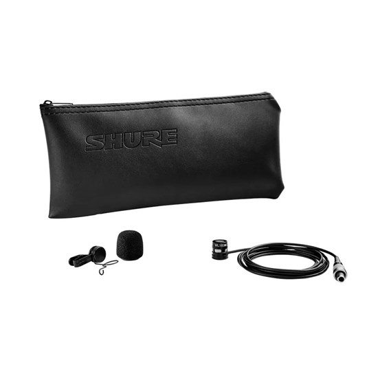 Shure WL185M Lavalier Condenser Microphone w/ LEMO Conntector (Black)