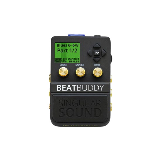 Singular Sound BeatBuddy Ltd 10th Annivesary Drum Machine Pedal (Black)