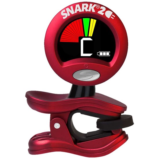 Snark 2 Rechargeable All Instrument Clip-On Chromatic Tuner (Red)