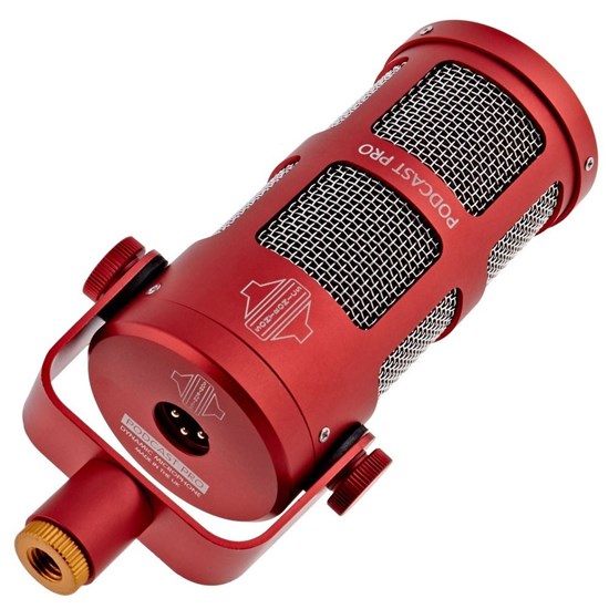 Sontronics Podcast Pro Microphone w/Elevate Stand (Red)