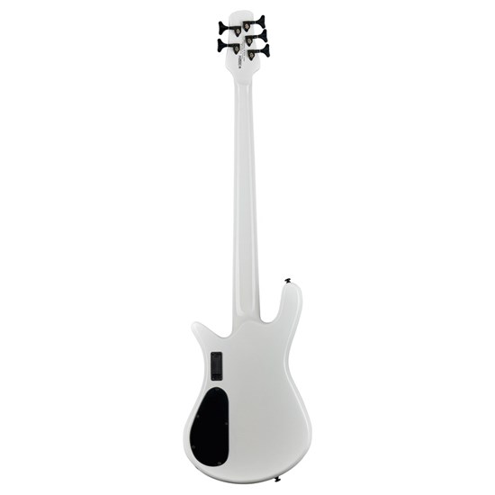 Spector NS Dimension HP 5 Multi-Scale Electric Bass Guitar (White Sparkle Gloss)