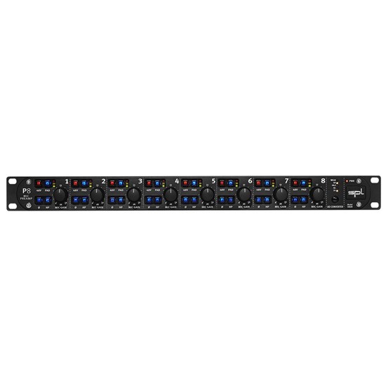 SPL P8 Eight Channel Microphone Preamplifier w/ ADAT