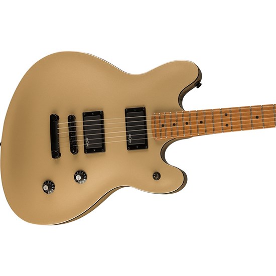 Squier Contemporary Active Starcaster Roasted Maple Neck (Shoreline Gold)