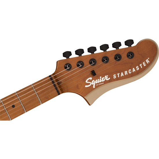 Squier Contemporary Active Starcaster Roasted Maple Neck (Shoreline Gold)