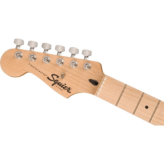 Squier Sonic Stratocaster Left-Handed Maple Fingerboard White Pickguard (Black)