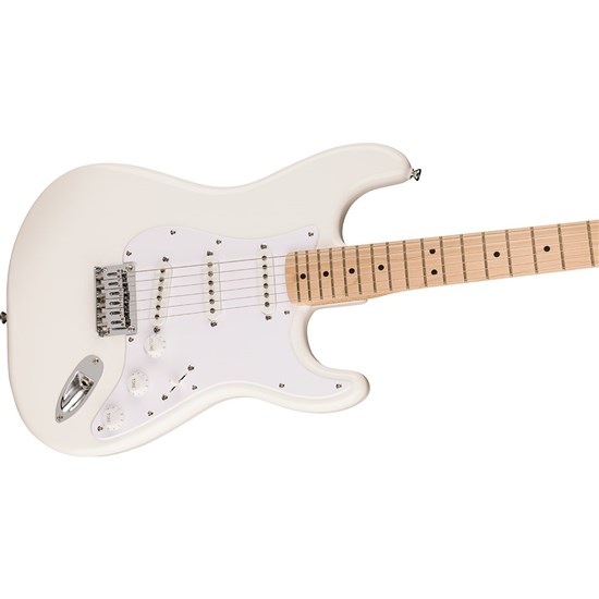 Squier Sonic Stratocaster HT Maple Fingerboard White Pickguard (Arctic White)