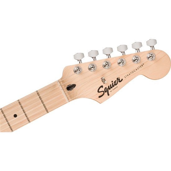 Squier Sonic Stratocaster HT Maple Fingerboard White Pickguard (Arctic White)