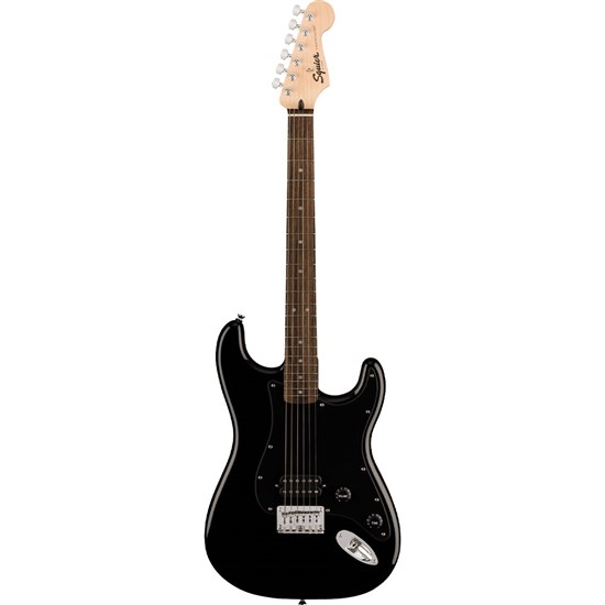 Squier Sonic Stratocaster HT H Laurel Fingerboard Black Pickguard (Black)