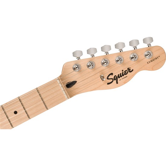 Squier Sonic Esquire H Maple Fingerboard Black Pickguard (Arctic White)