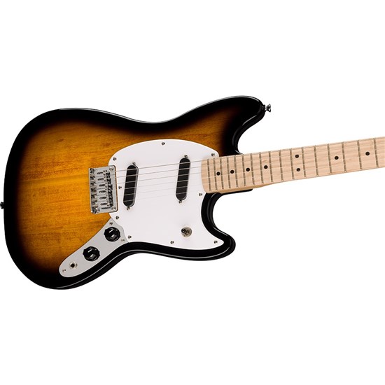 Squier Sonic Mustang Maple Fingerboard White Pickguard (2-Color Sunburst)