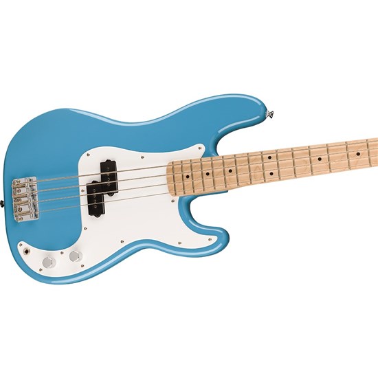 Squier Sonic Precision Bass Maple Fingerboard White Pickguard (California Blue)