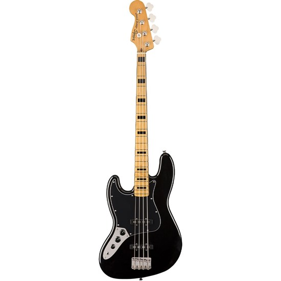 black jazz bass maple neck