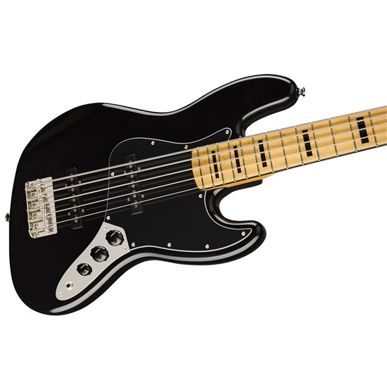 Squier Classic Vibe '70s Jazz Bass V Maple Fingerboard (Black)