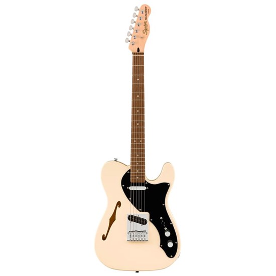 Squier Affinity Series Telecaster Thinline Laurel Fingerboard (Olympic White)