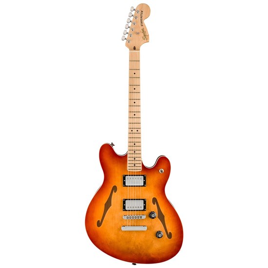 Squier Affinity Series Starcaster Deluxe Maple Fingerboard (Sienna Sunburst)