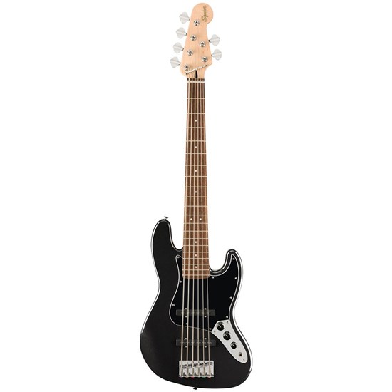 Squier Affinity Series Jazz Bass VI (Black Metallic)