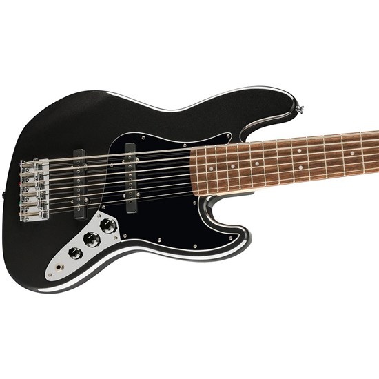 Squier Affinity Series Jazz Bass VI (Black Metallic)