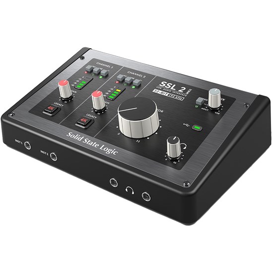 Solid State Logic SSL2 MK2 2x2 USB Audio Interface w/ Legacy 4K Analogue Enhancement